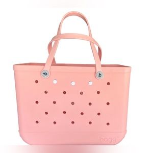 Large Bogg Bag, Peach color. Used twice for pool.